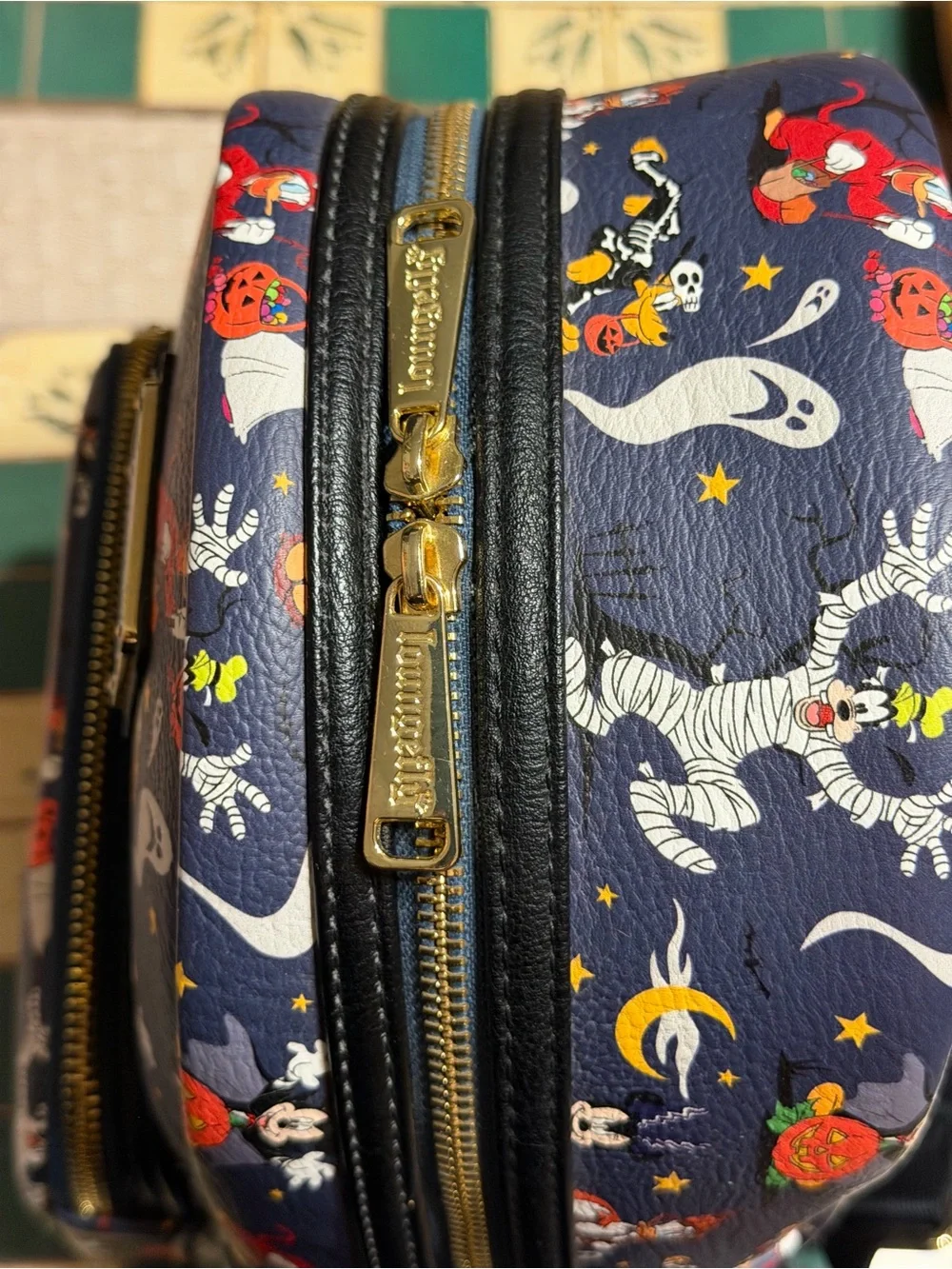 Loungefly Disney collab Mickey & Minnie Mouse & Friends Halloween Mini Backpack